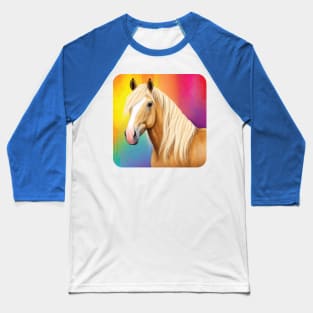 Palomino Horse Baseball T-Shirt